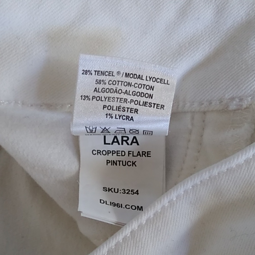 DL1961 Lara Cropped Fare Jeans - Picture 7 of 8